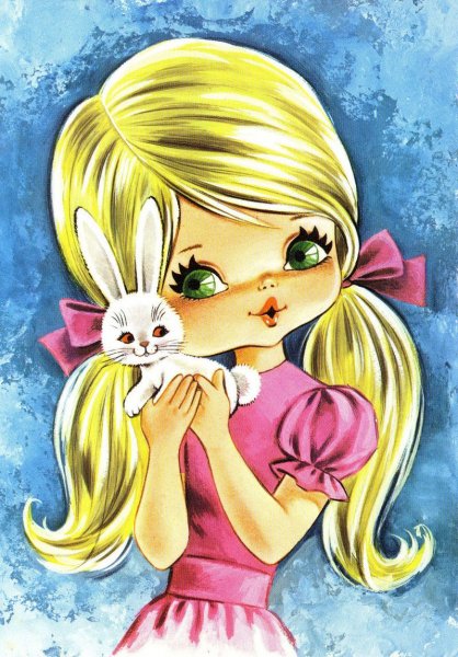 Красивые мультяшные девочки