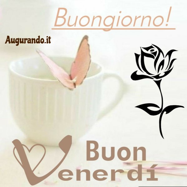 Открытки buon venerdi