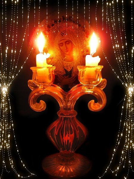 Горящая свеча