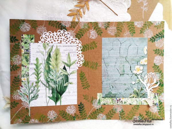 Эко открытка своими руками