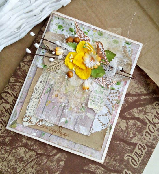 Скрапбукинг в экостиле