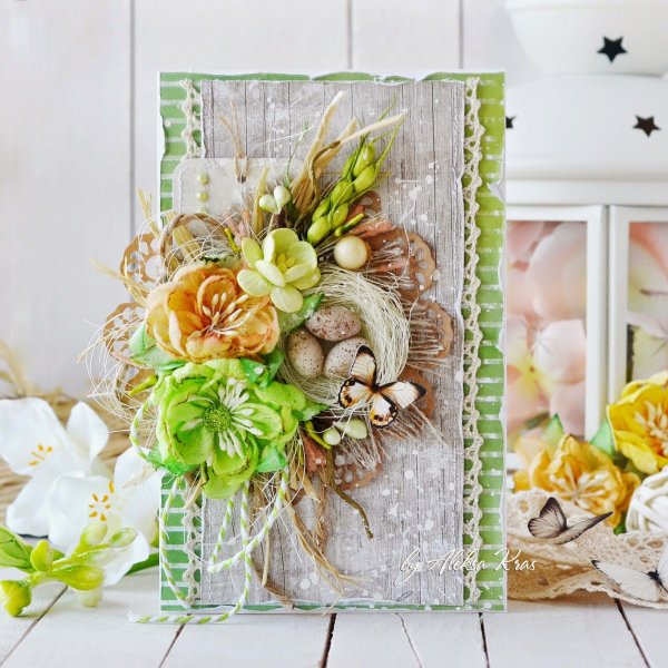 Эко открытка с животными