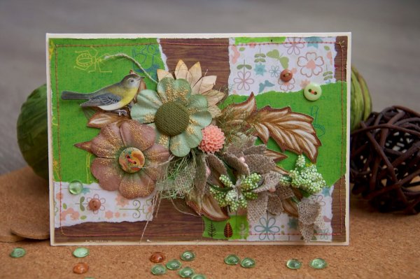 Эко открытка своими руками