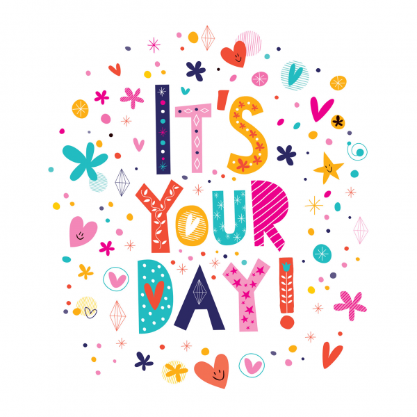 Модные открытки с др