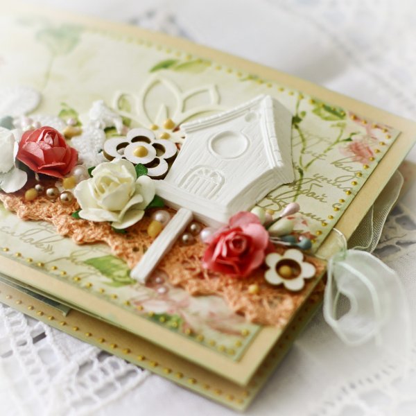 Скрапбукинг Волшебная открытка