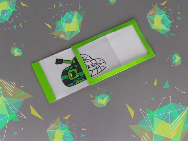 3 Д открытка своими руками на 23 февраля