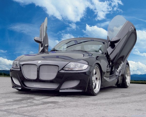 Открытка с машиной