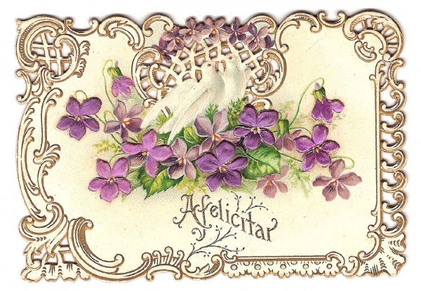 Винтажные открытки с юбилеем