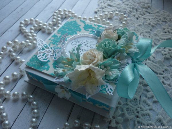 Свадьба коробка для денег стиль Тиффани