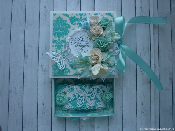 Пригласительные в стиле Тиффани