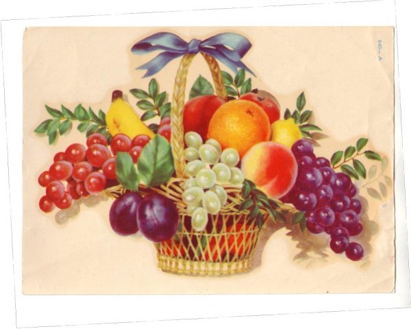 Фруктовый натюрморт для детей