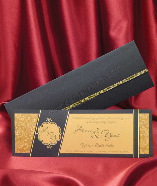 Стильное приглашение на юбилей