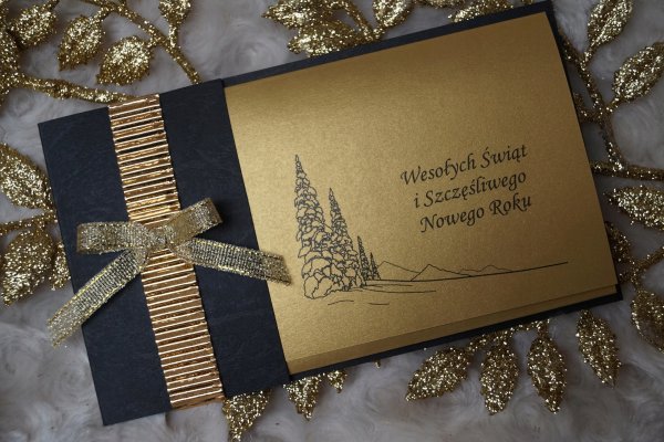 Деловая корпоративная открытка