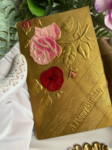 Винтажные открытки украшения