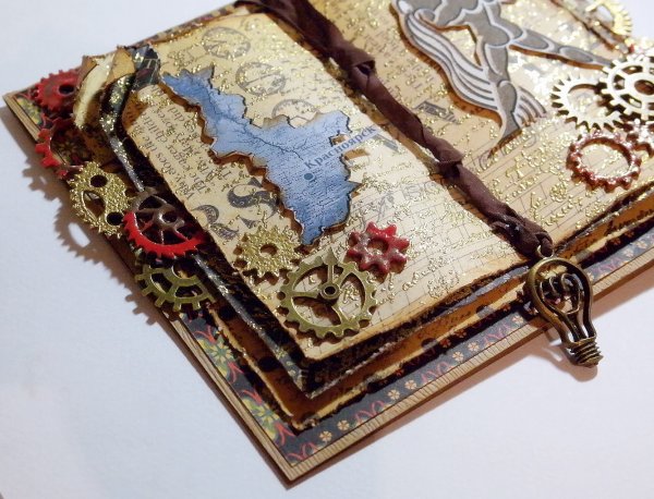 Открытка книга