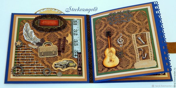 Книжка из открыток