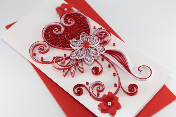 Квиллинг открытки