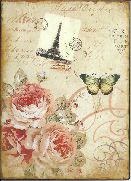 Винтажная бумага для открыток