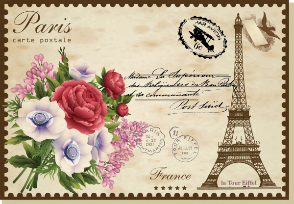 Открытка Париж