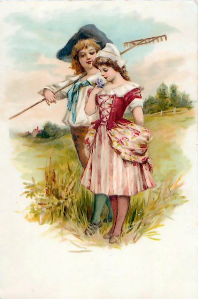 Ретро открытки с детьми