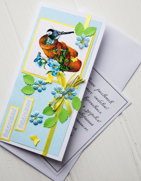 Мини карточки открытки ручной работы