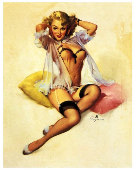 Художник Джил Элвгрен картины