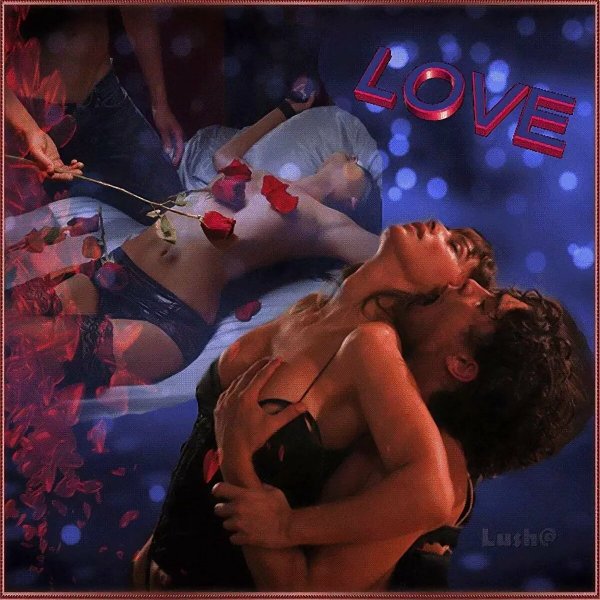 Любовь и страсть анимация