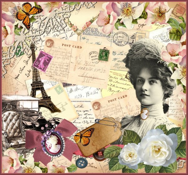 Коллаж Винтаж