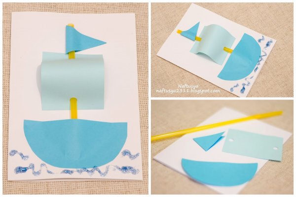 Кораблик поделка для детей