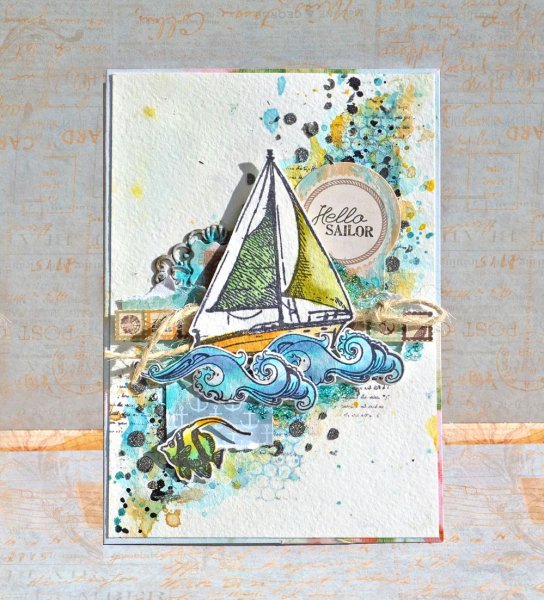 Кораблик Скрапбукинг