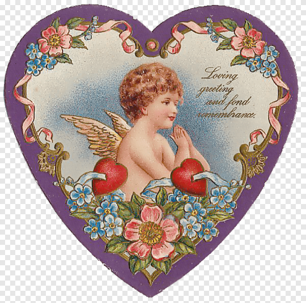 Валентинки с ангелочками