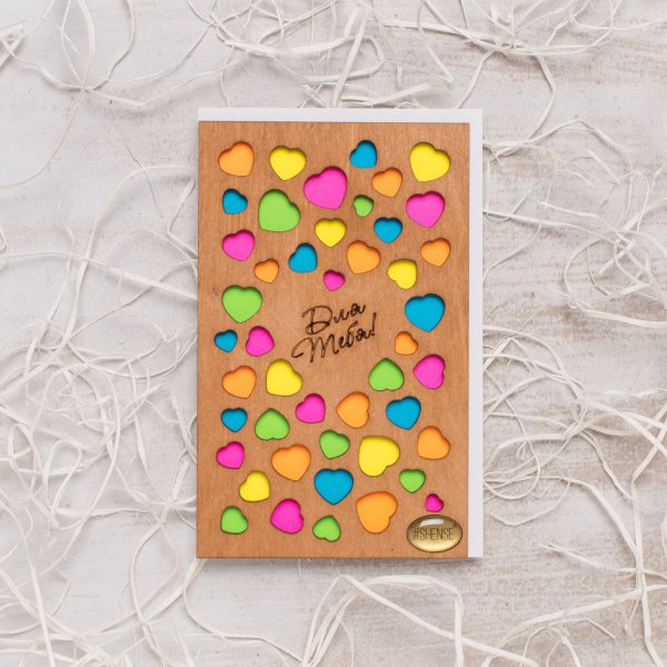 Открытка SHENSE дерево