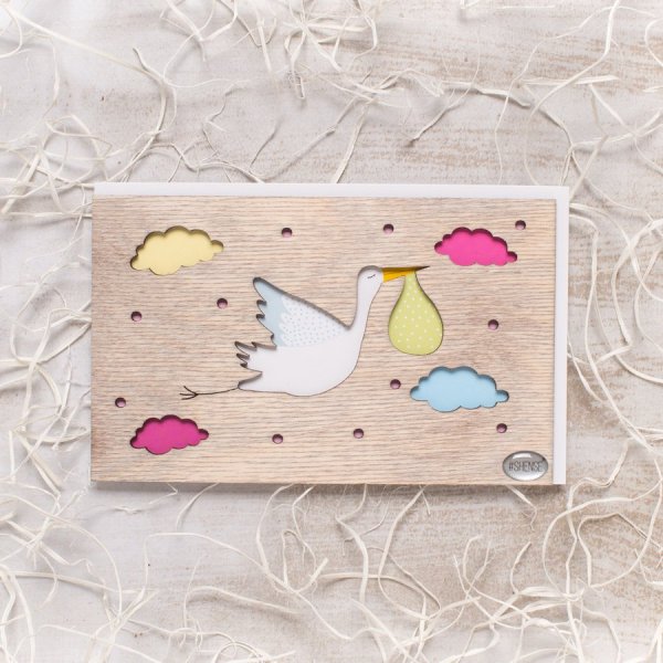 Деревянные открытки