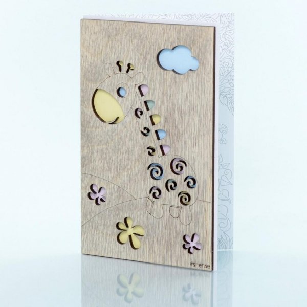 Деревянные открытки