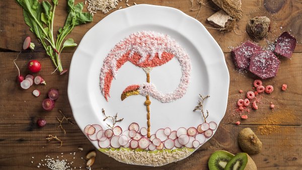 Декор из еды