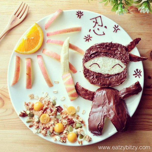 Съедобные картины для детей