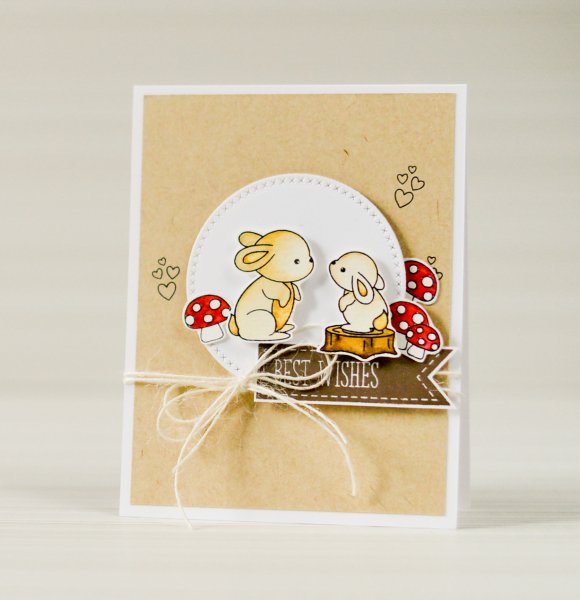 Открытка с картой