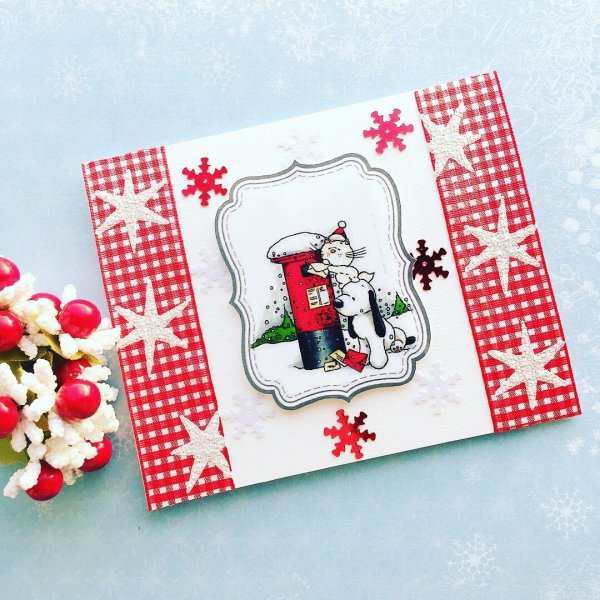 Открытка с картой