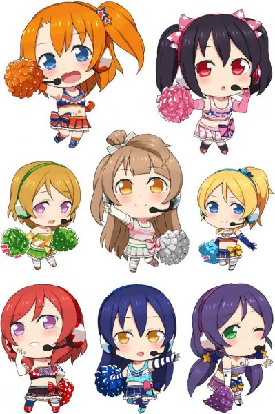 Наклейки из аниме