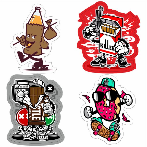 Популярные наклейки