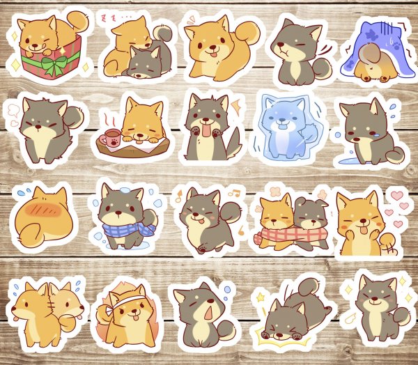 Красивые наклейки для девочек