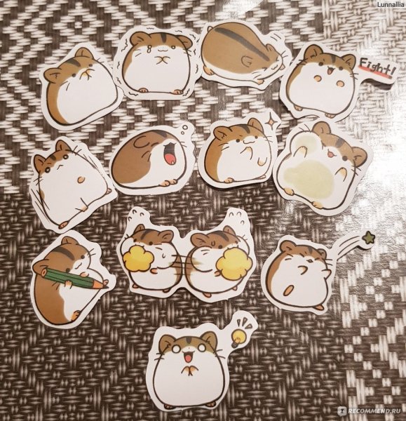 Кавайные Стикеры