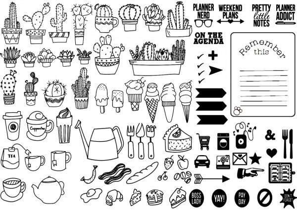 Раскраски с наклейками