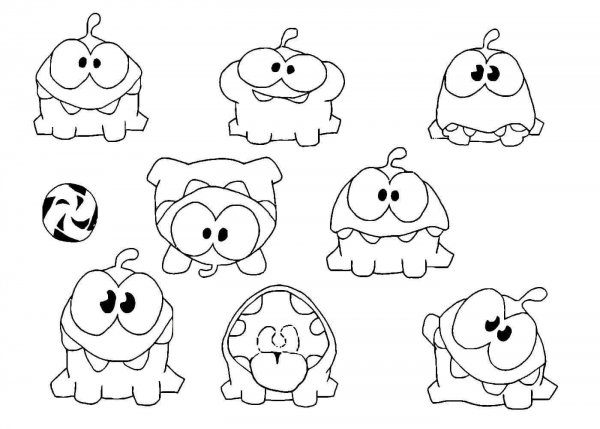 Раскраска. Ам-Ням