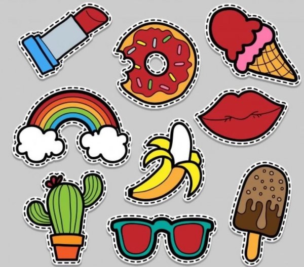 Стикеры для распечатки