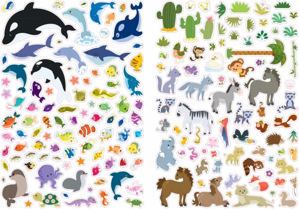 Красивые наклейки