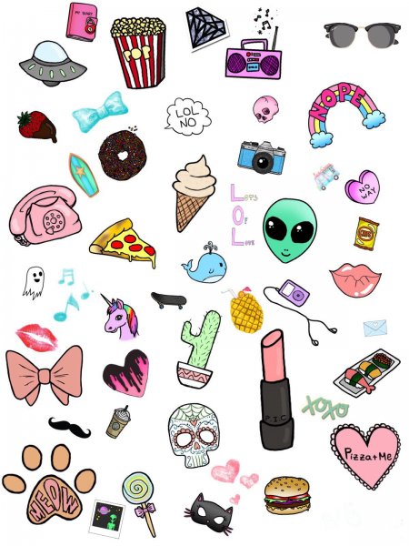 Красивые наклейки