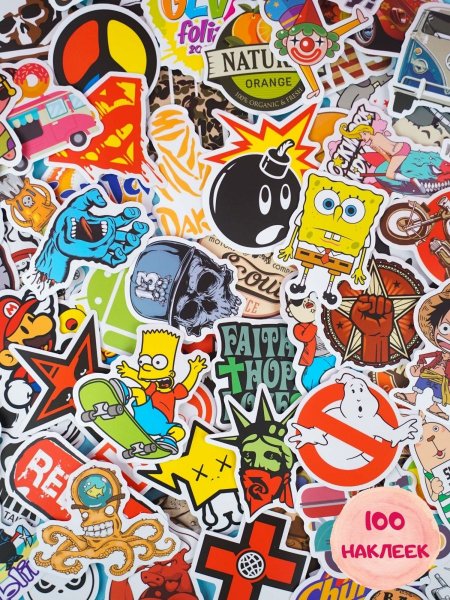 Скотч с наклейками на товар bt21 спасибо