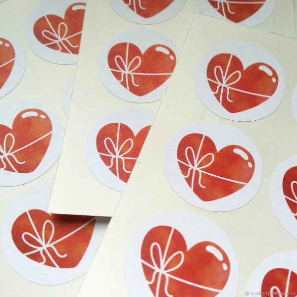 Круглые Стикеры