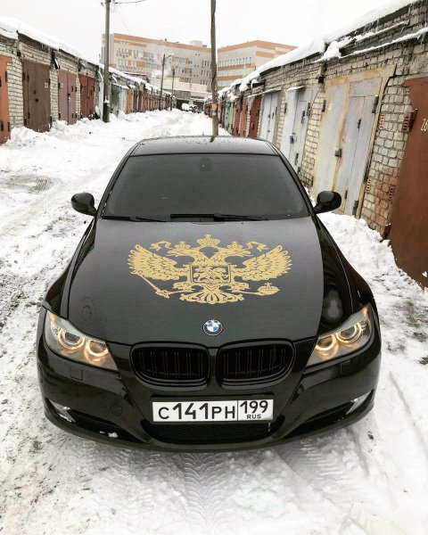 Двуглавый Орел на капоте